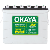 OKAYA PROPower OPTT26060 230Ah 12V Tall Tubular Inverter Battery